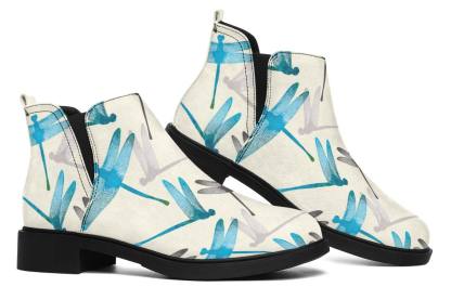Dragonfly Pattern Neat Vibe Boots