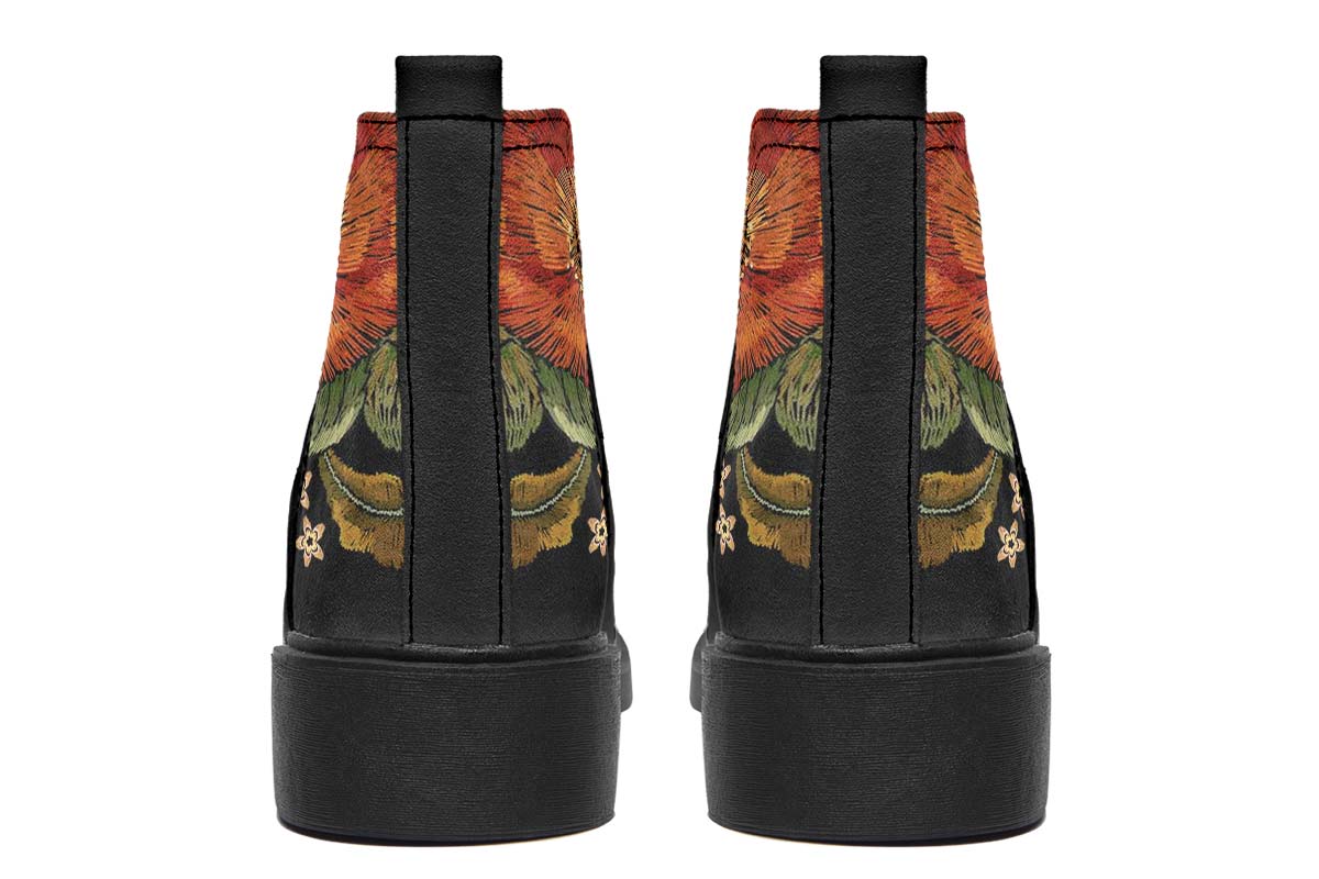 Embroidery Horse Neat Vibe Boots