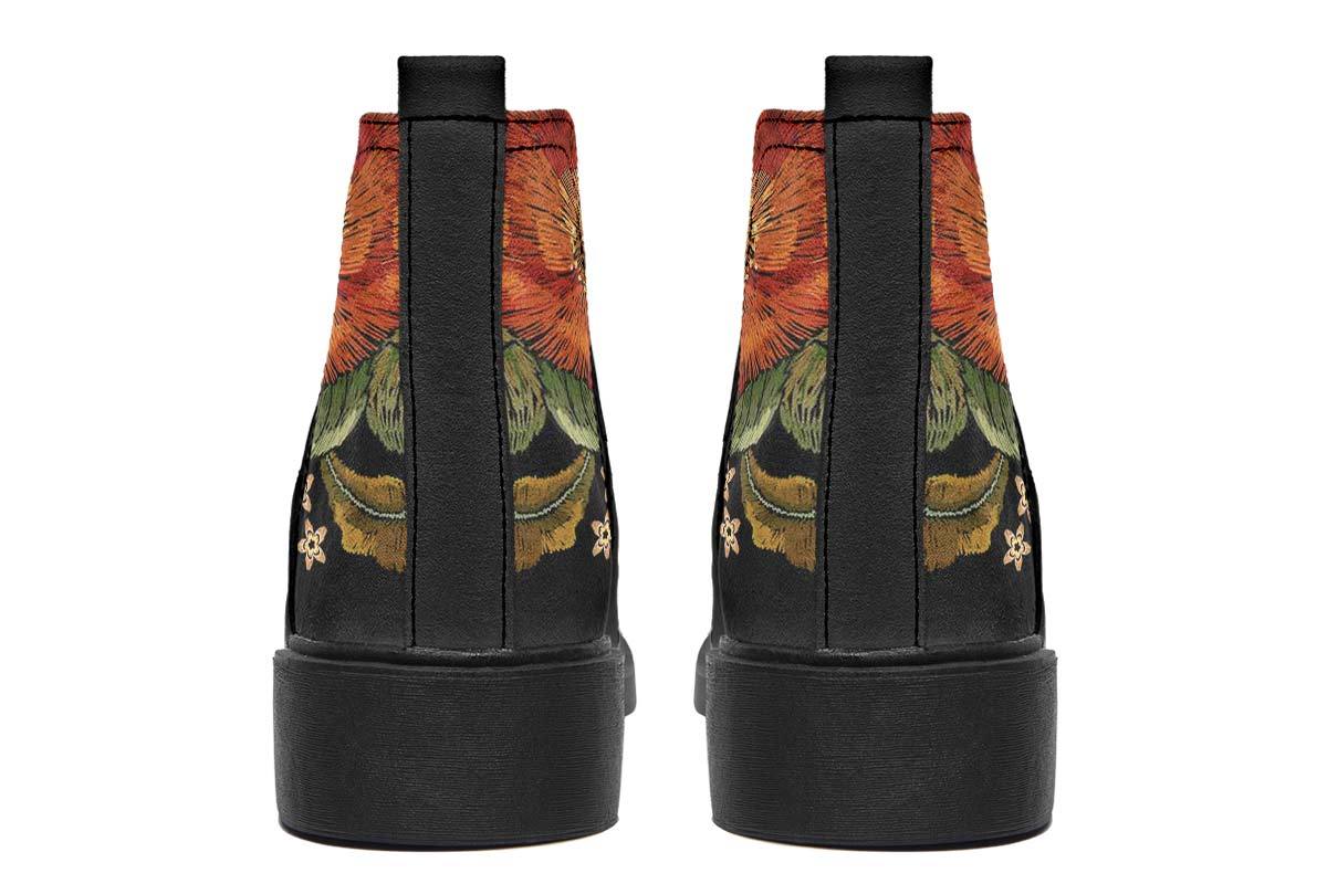 Embroidery Horse Neat Vibe Boots