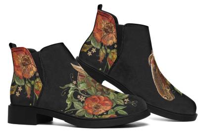 Embroidery Horse Neat Vibe Boots