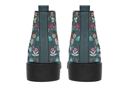 Floral Llama Neat Vibe Boots