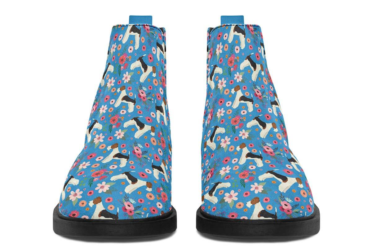 Fox Terrier Flower Neat Vibe Boots
