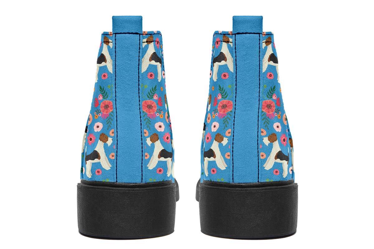 Fox Terrier Flower Neat Vibe Boots