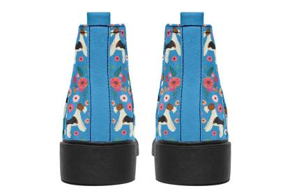 Fox Terrier Flower Neat Vibe Boots
