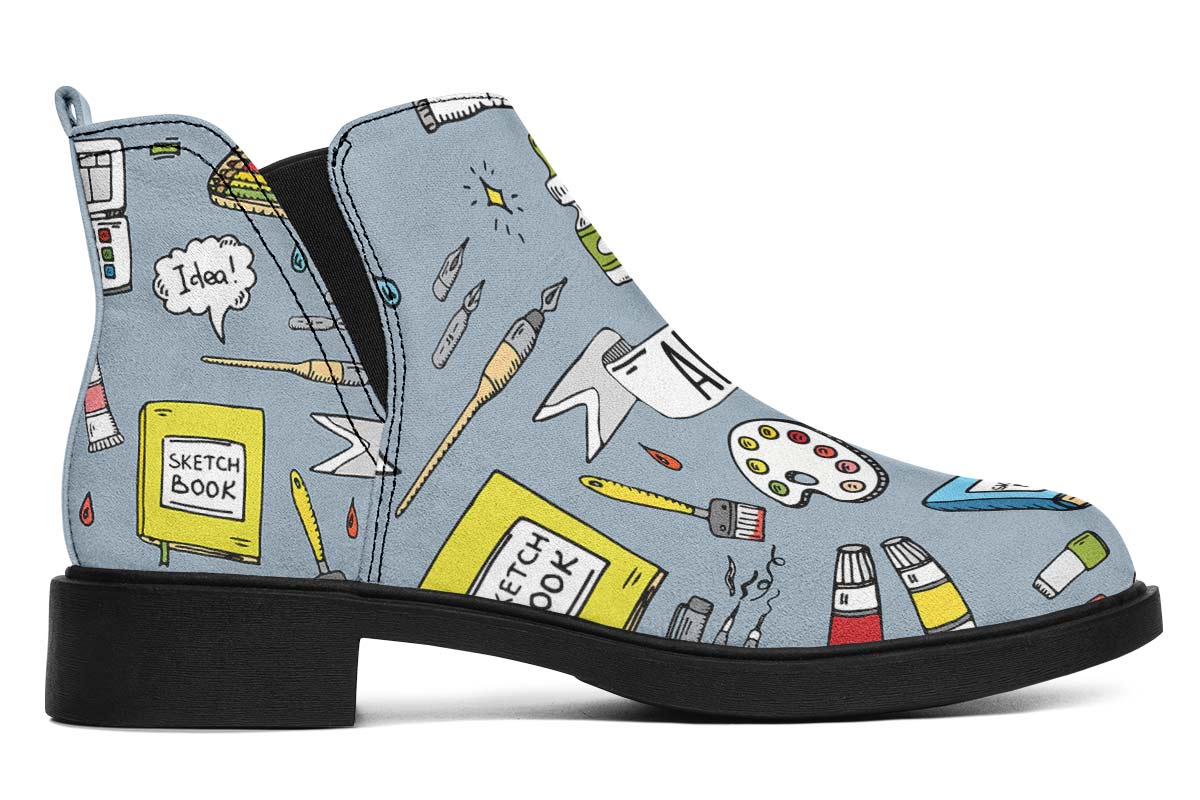 Painter Doodles Neat Vibe Boots