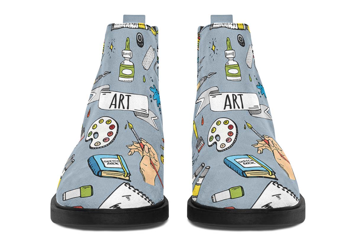 Painter Doodles Neat Vibe Boots