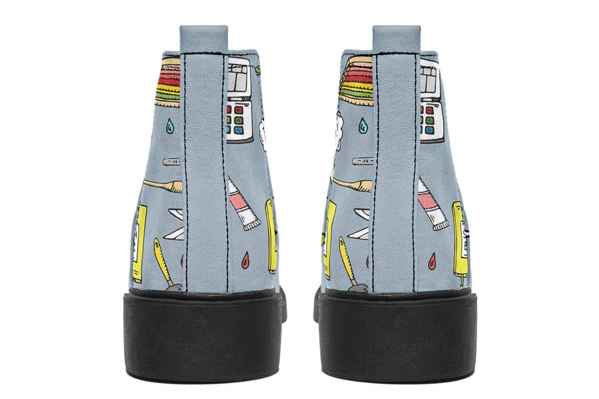 Painter Doodles Neat Vibe Boots