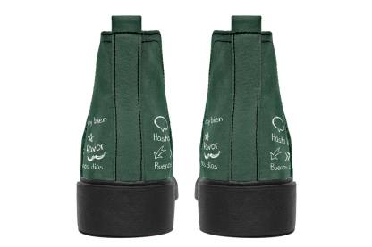 Spanish Chalkboard Neat Vibe Boots