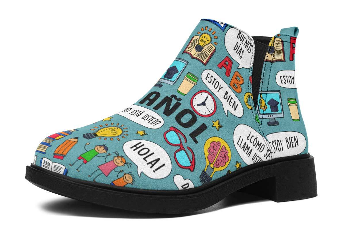 Spanish Teacher Neat Vibe Boots