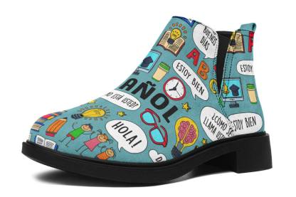 Spanish Teacher Neat Vibe Boots