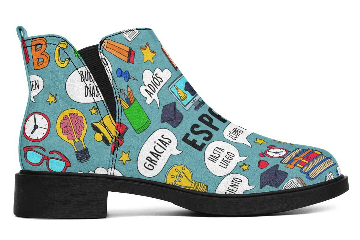 Spanish Teacher Neat Vibe Boots