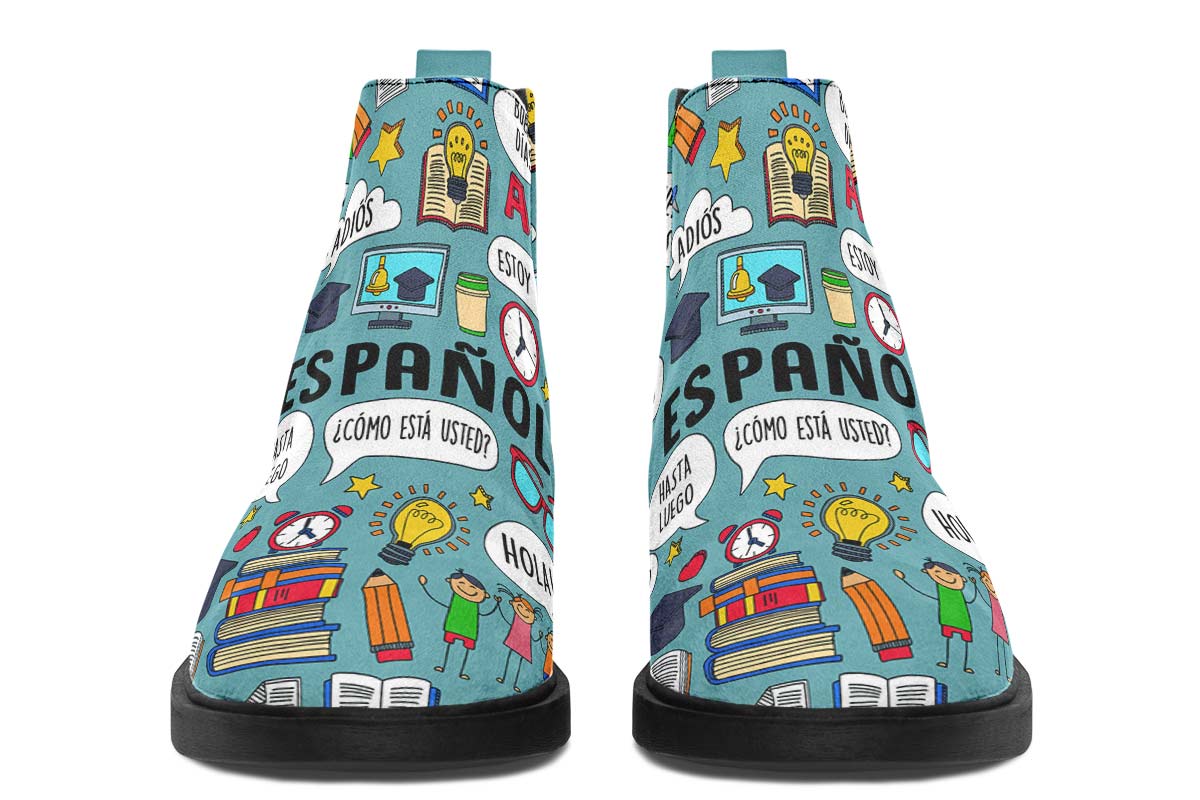 Spanish Teacher Neat Vibe Boots