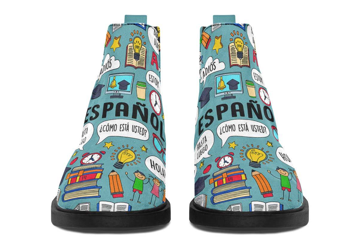 Spanish Teacher Neat Vibe Boots