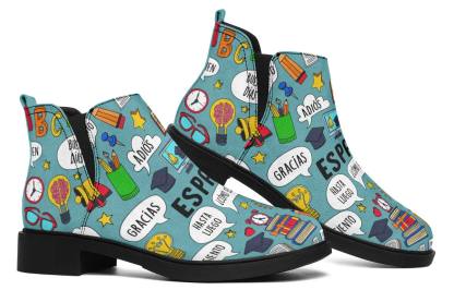Spanish Teacher Neat Vibe Boots