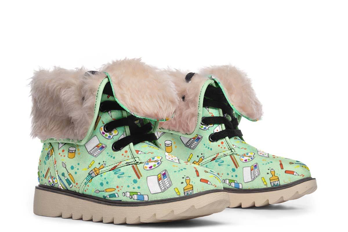 Artist Pattern Polar Vibe Boots