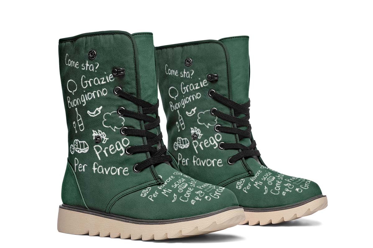 Italian Chalk Board Polar Vibe Boots