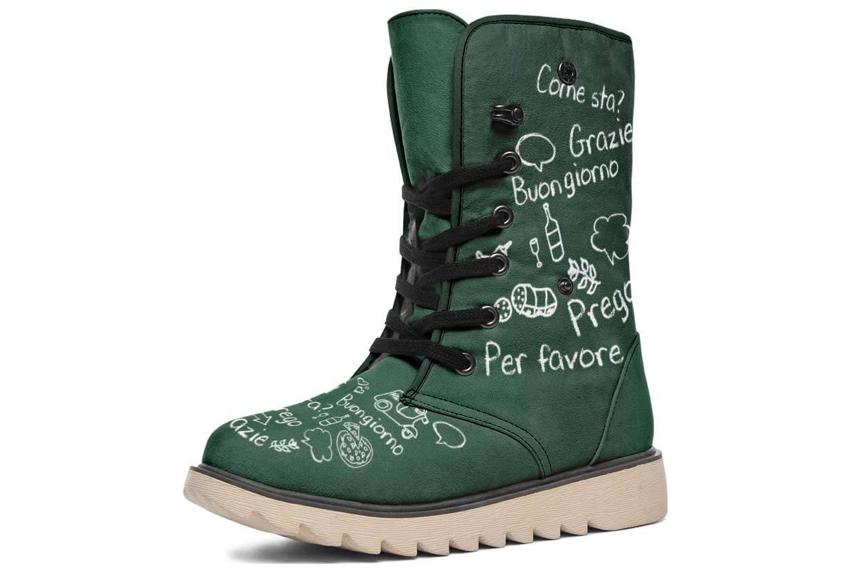 Italian Chalk Board Polar Vibe Boots