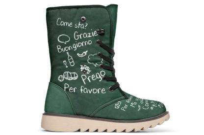 Italian Chalk Board Polar Vibe Boots