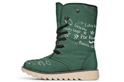 Spanish Chalkboard Polar Vibe Boots