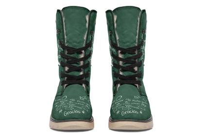 Spanish Chalkboard Polar Vibe Boots