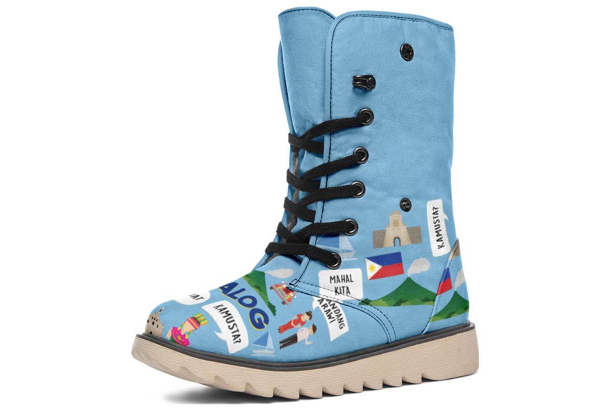 Tagalog Language Polar Vibe Boots