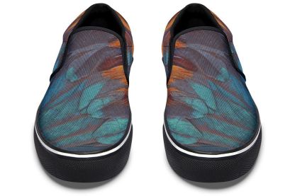 Chicken Feather Slip-On Shoes