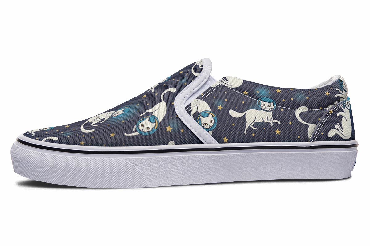 Space Kitty Slip-On Shoes