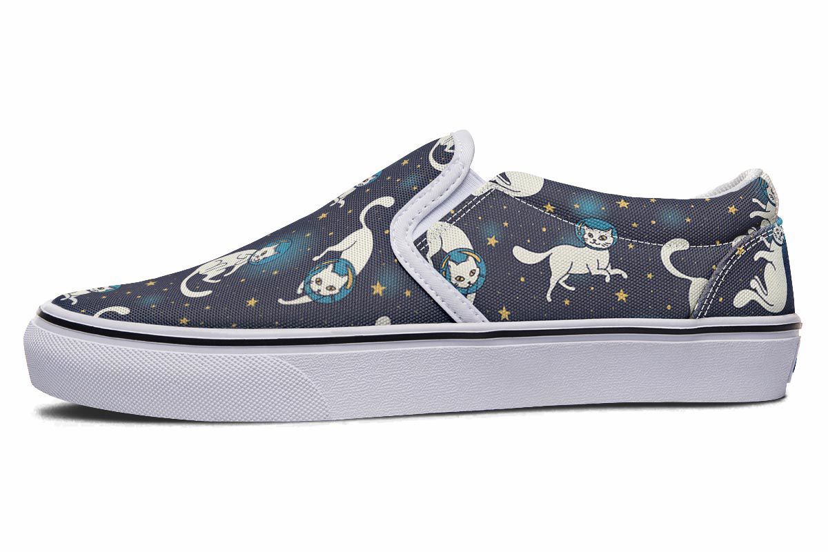Space Kitty Slip-On Shoes