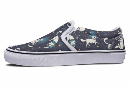 Space Kitty Slip-On Shoes