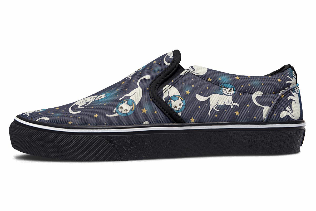 Space Kitty Slip-On Shoes