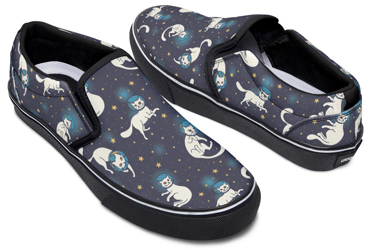 Space Kitty Slip-On Shoes