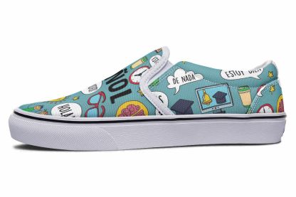 Spanish Teacher Slip-On Shoes