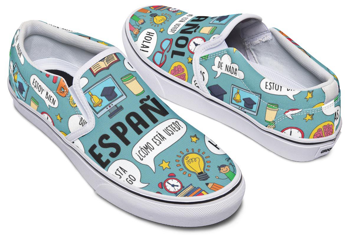 Spanish Teacher Slip-On Shoes