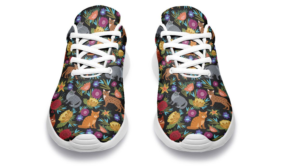 Cat Flower Sneakers