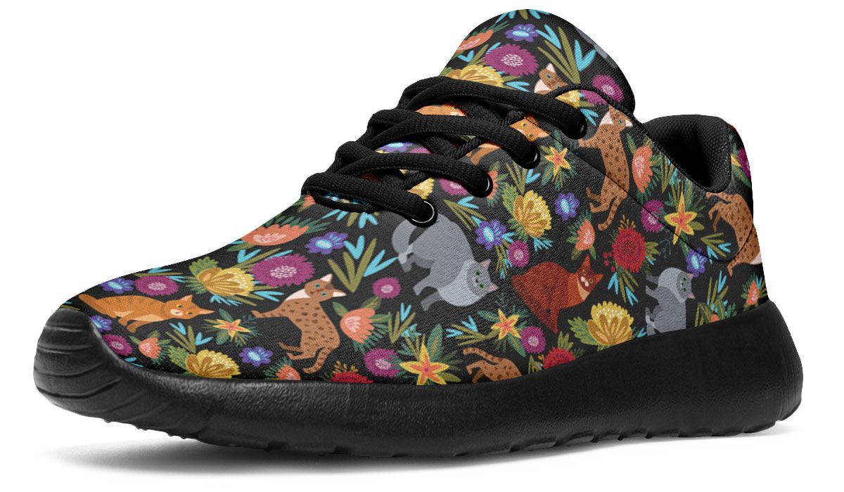 Cat Flower Sneakers