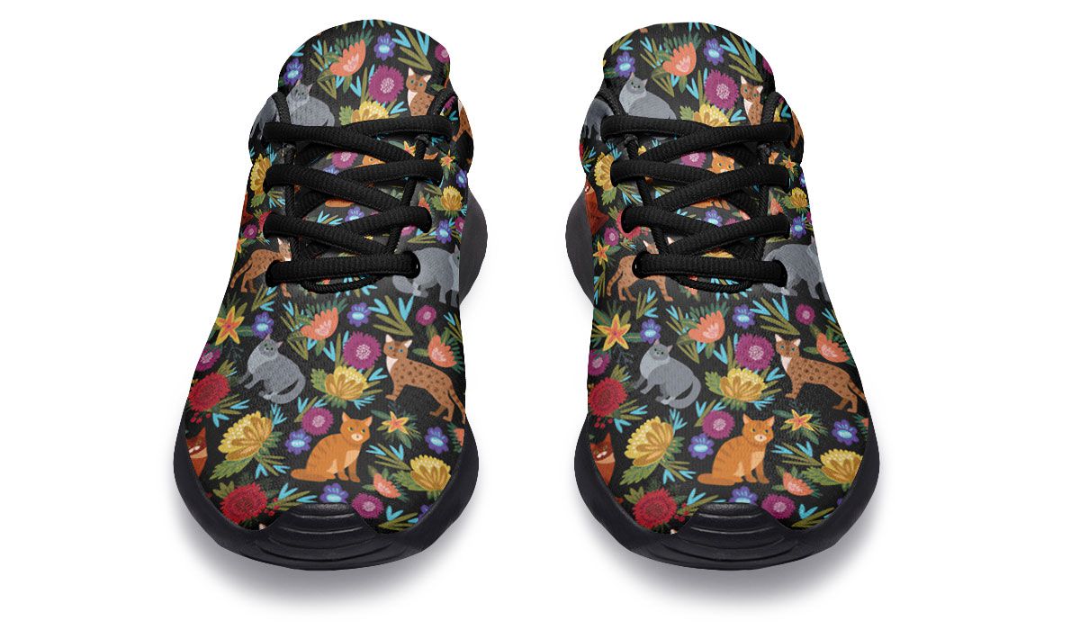 Cat Flower Sneakers