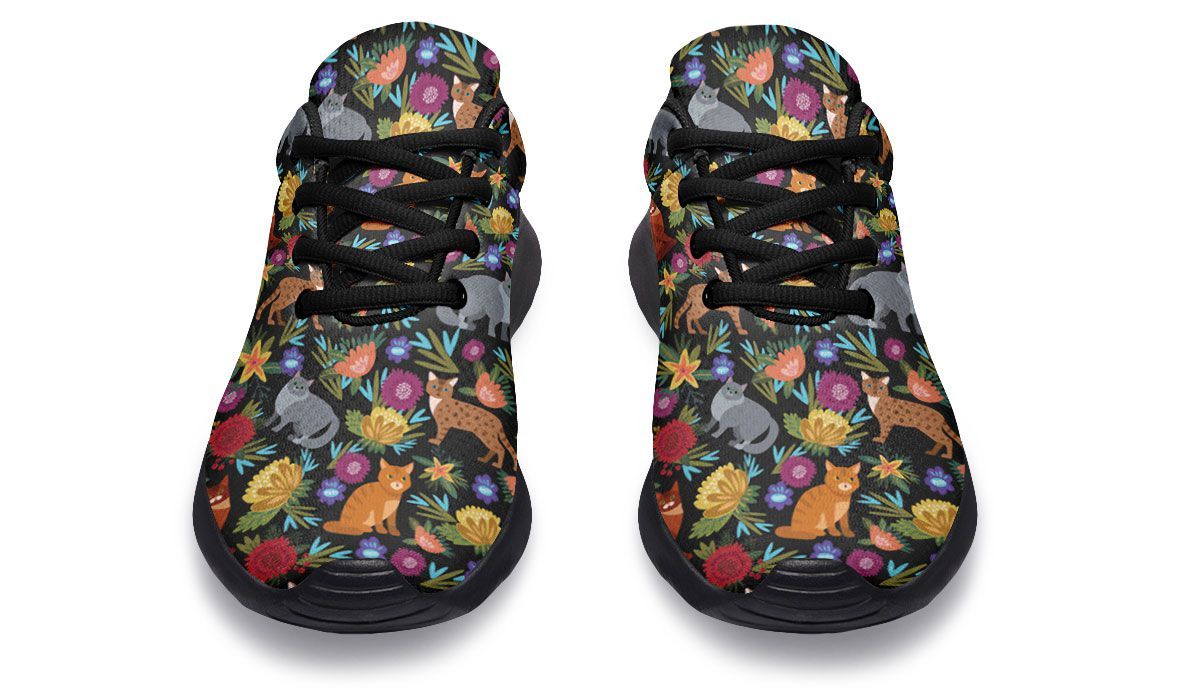 Cat Flower Sneakers