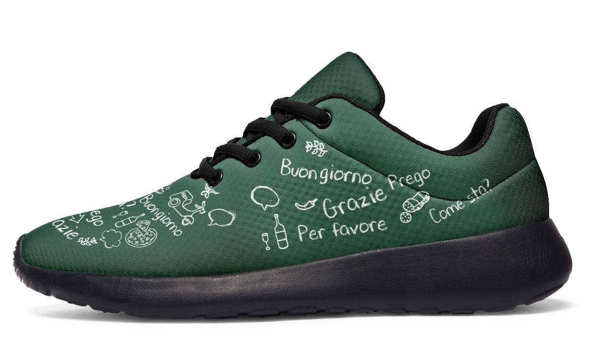 Italian Chalk Board Sneakers