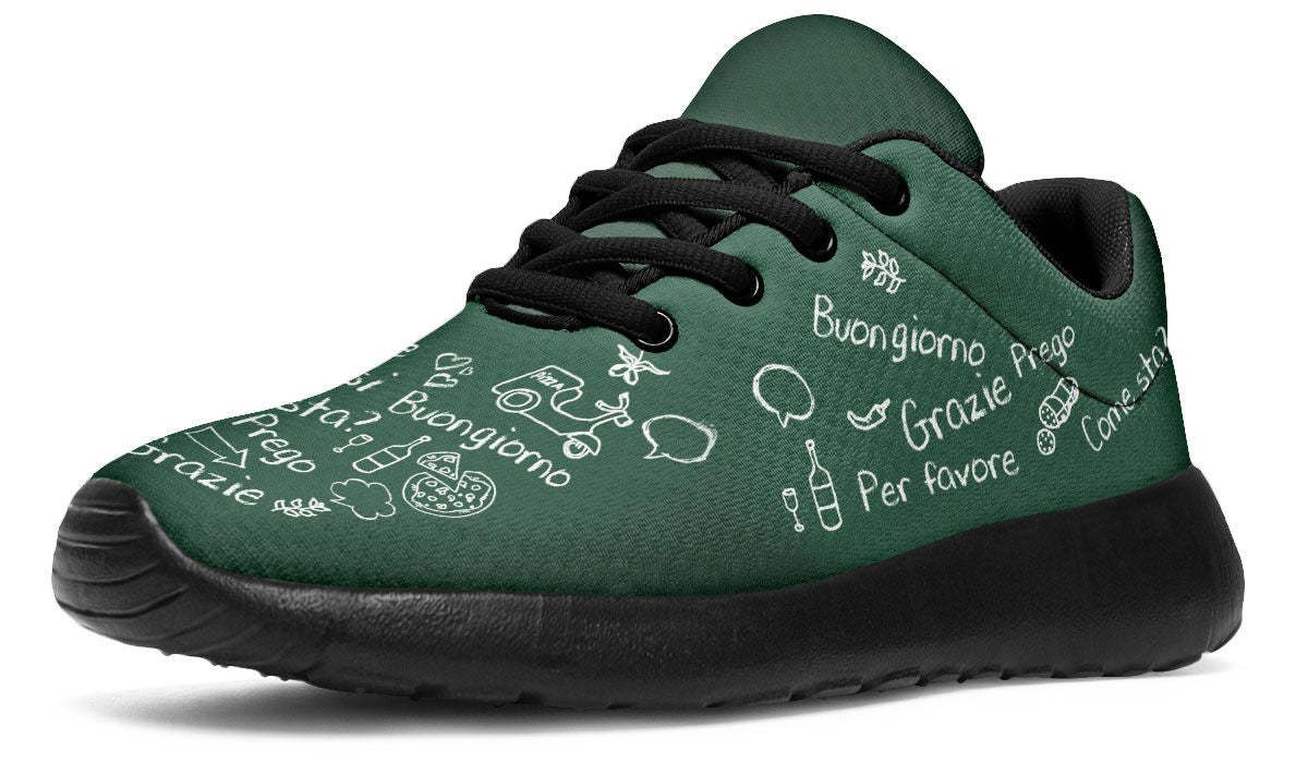 Italian Chalk Board Sneakers