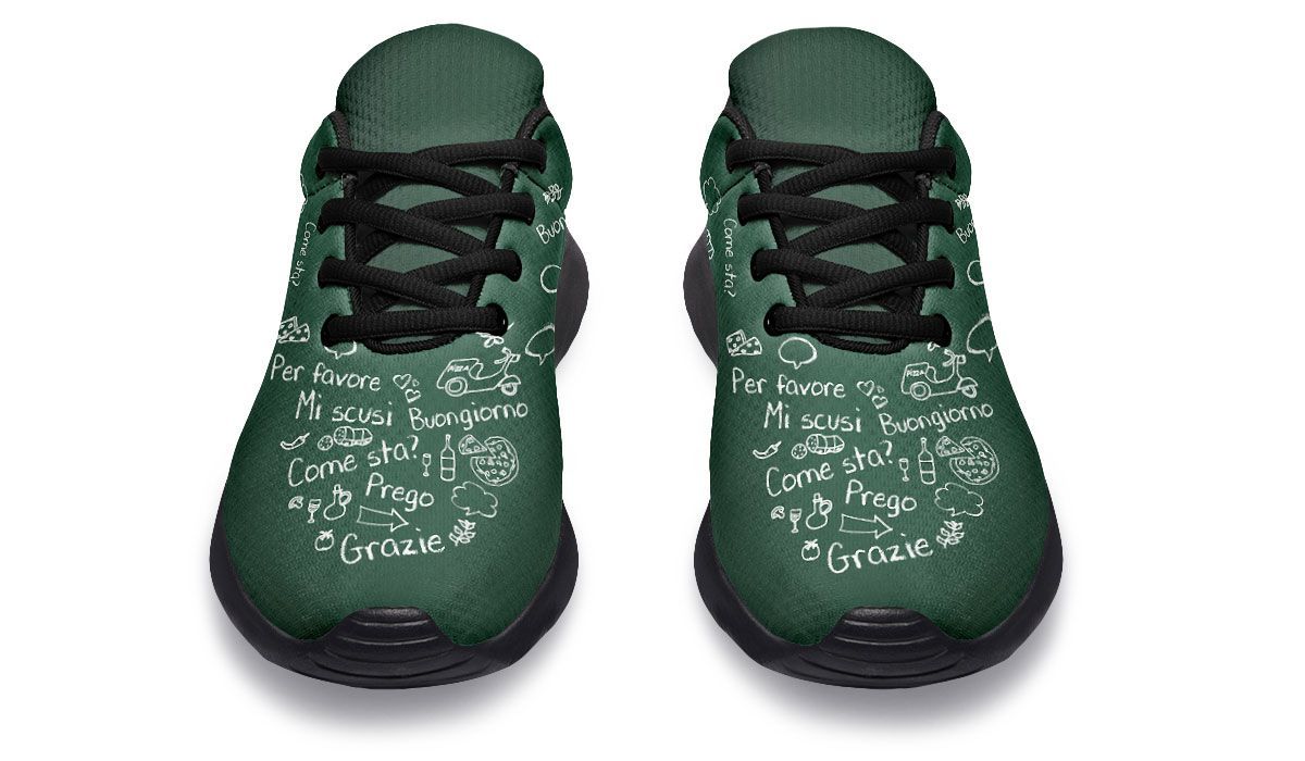 Italian Chalk Board Sneakers