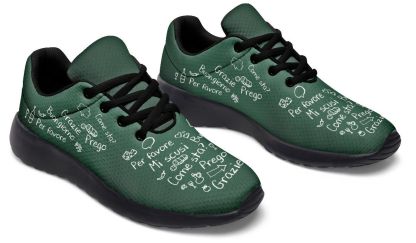 Italian Chalk Board Sneakers