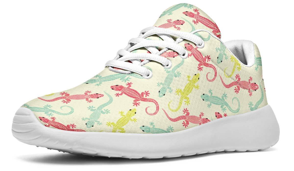 Lizard Pattern Sneakers