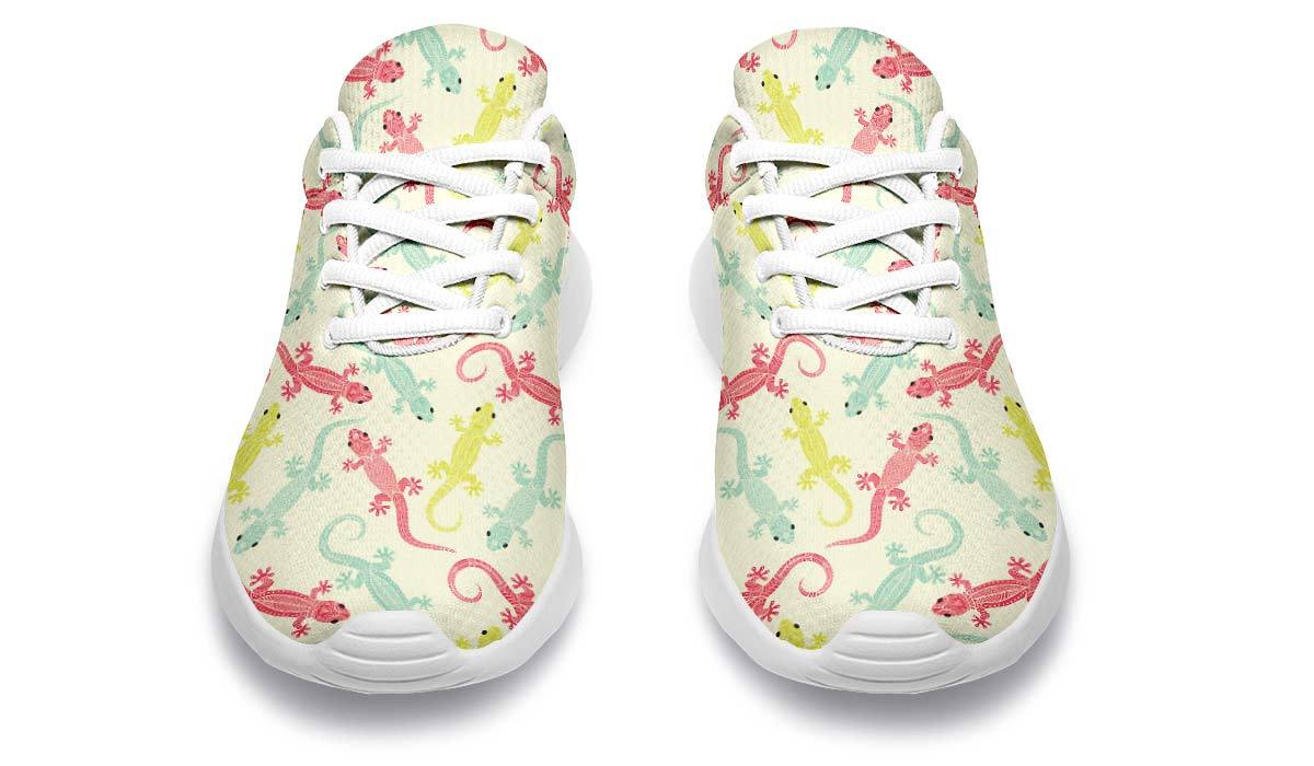 Lizard Pattern Sneakers