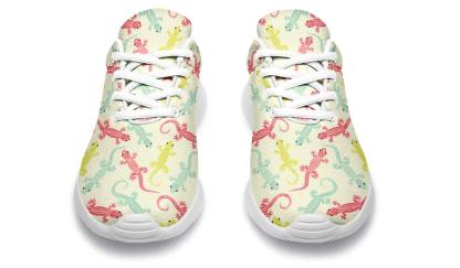 Lizard Pattern Sneakers