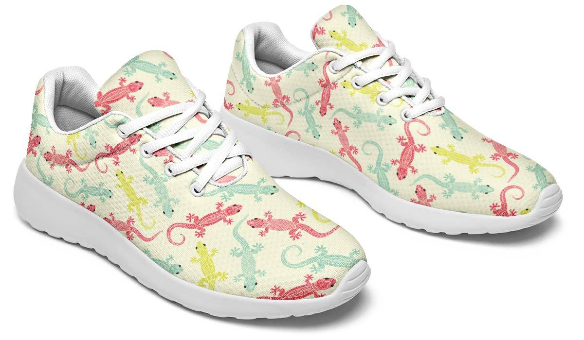 Lizard Pattern Sneakers