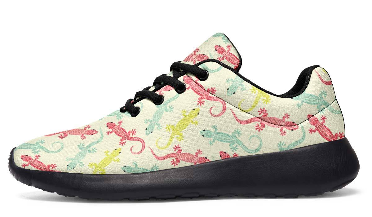 Lizard Pattern Sneakers