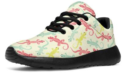 Lizard Pattern Sneakers