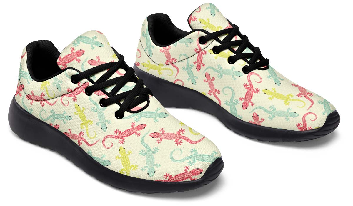 Lizard Pattern Sneakers