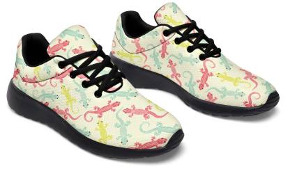 Lizard Pattern Sneakers