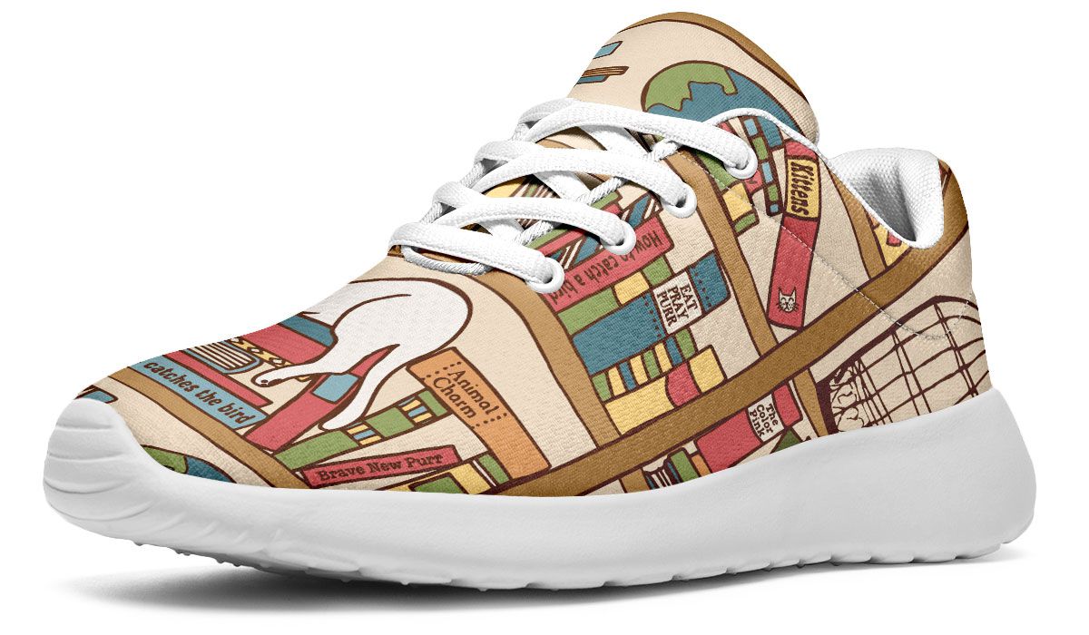 Purrfect Books Sneakers